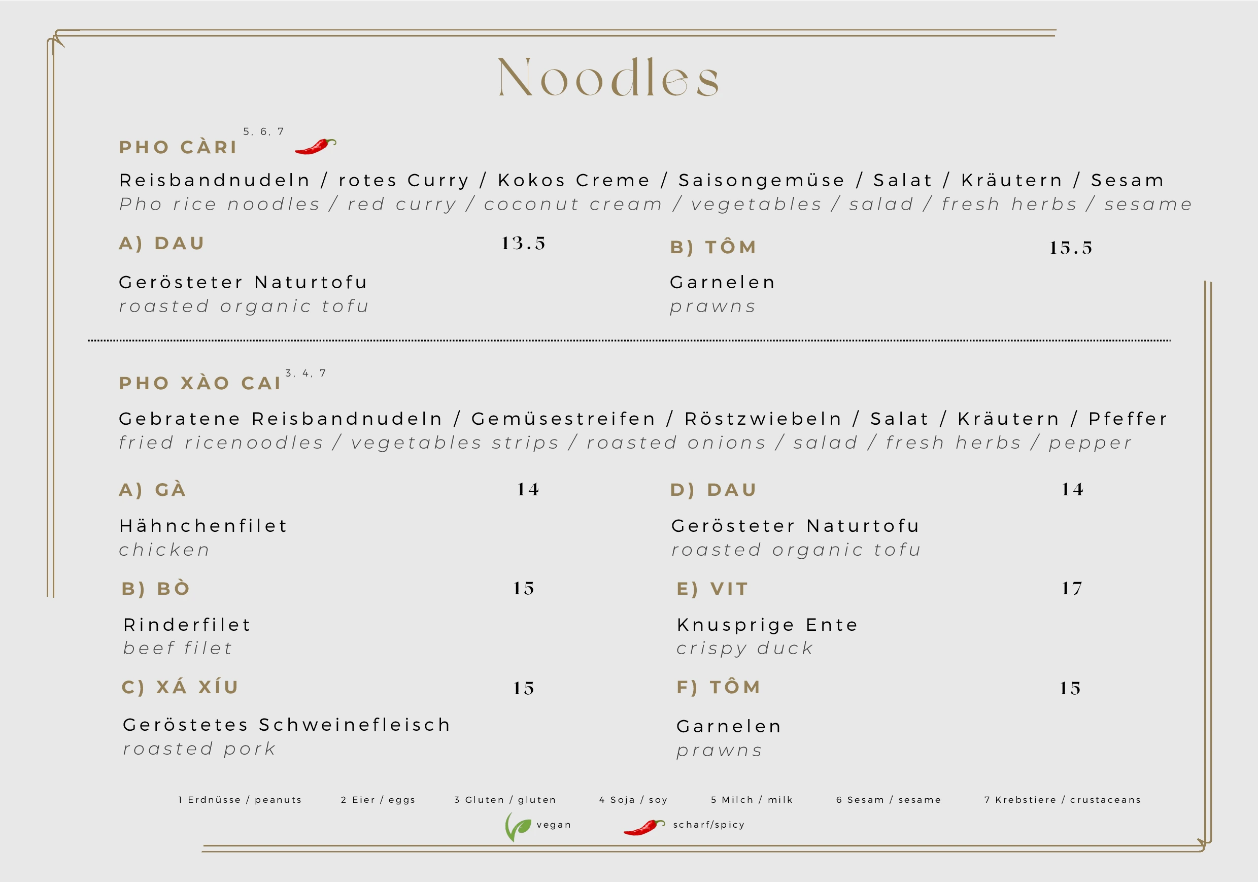 Pho Suppe Menu Hamburg – Vietnamesisches Essen – Page 7