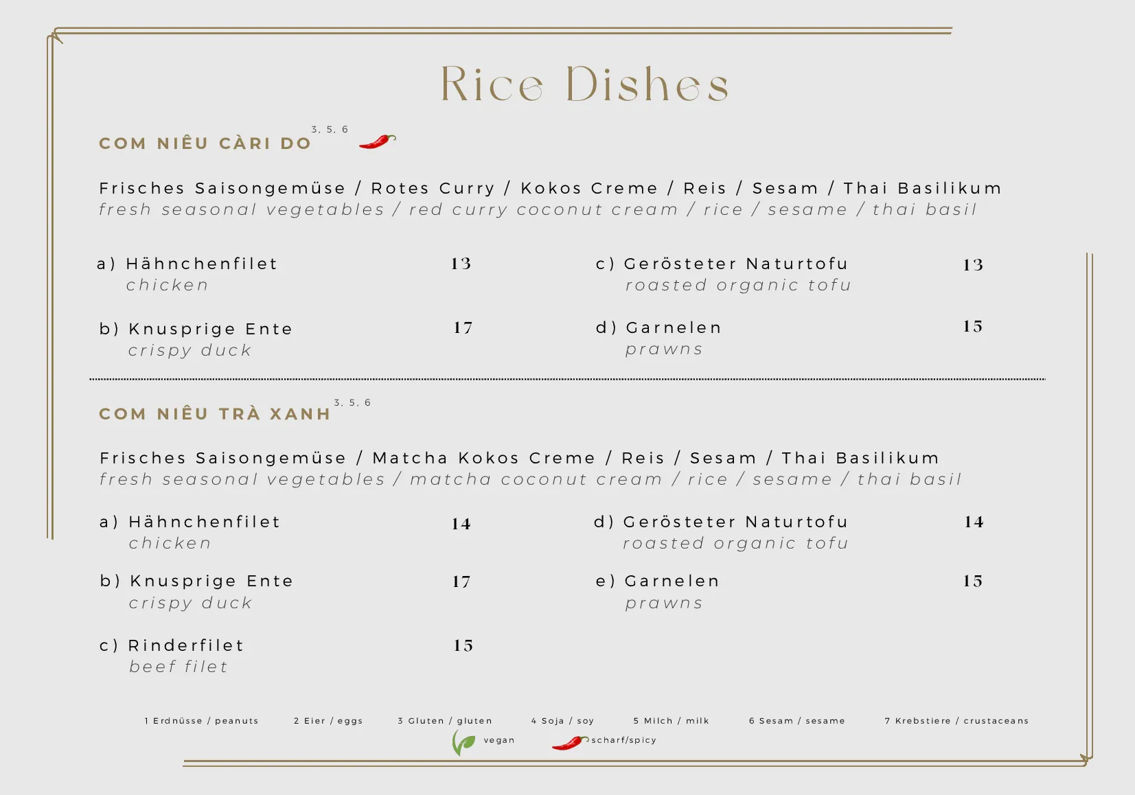 Pho Suppe Menu Hamburg – Vietnamesisches Essen – Page 15
