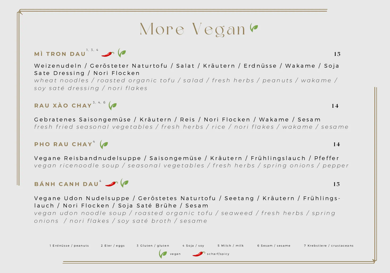 Pho Suppe Menu Hamburg – Vietnamesisches Essen – Page 19